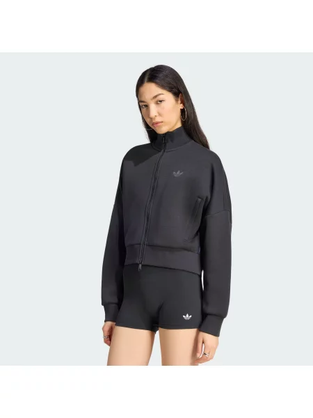 ADIDAS ORIGINALS Tepláková bunda čierna