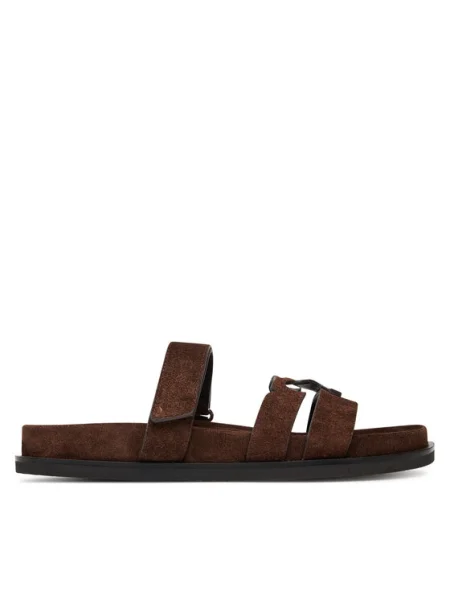 Papuci Tory Burch maro