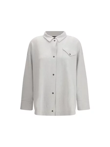 Koszula Fabiana Filippi wełniana biała