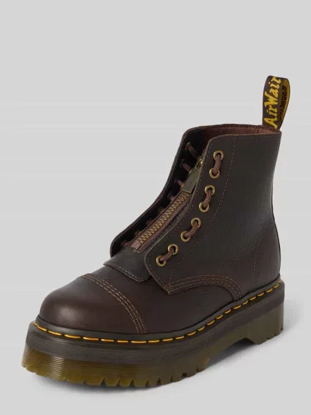 Kozaki ze skóry z zamkiem błyskawicznym model Sinclair' Dr. Martens