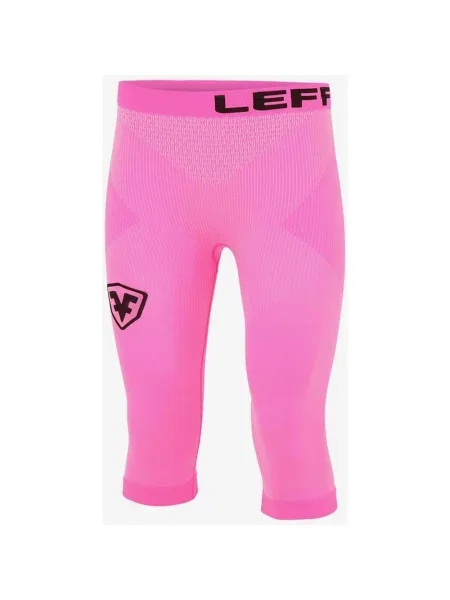 Pirackie rajstopy Leffort Pro 3D Seamless fluorescencyjnie XXS-XS różowe