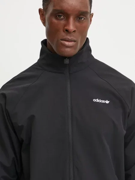Bunda adidas Originals WOVEN TT přechodná černá