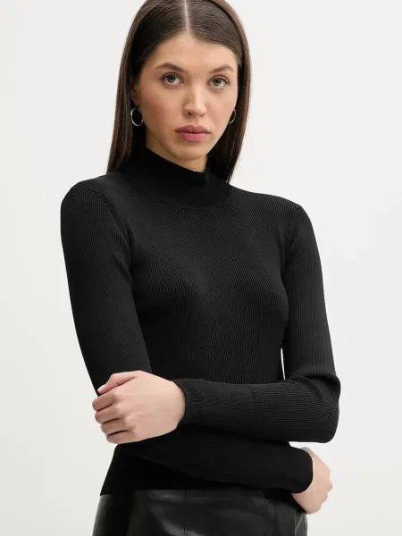 IRO pulover femei light cu turtleneck negru