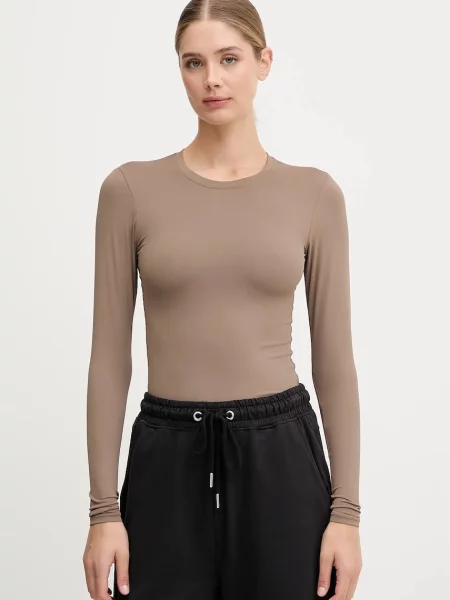 P.E Nation longsleeve Foundation LS brązowy