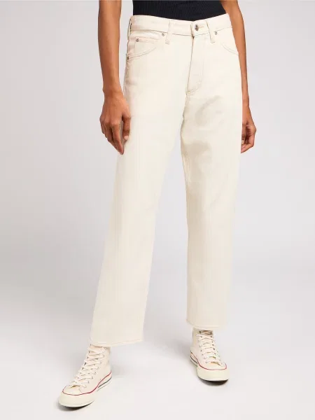 Lee Прямі джинси білий