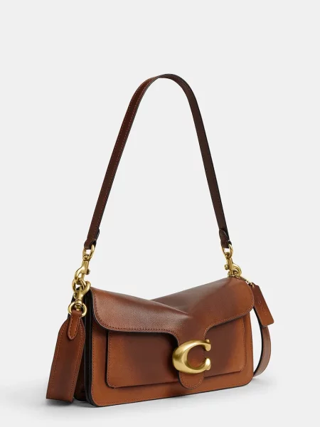 Кожаная сумка через плечо Coach