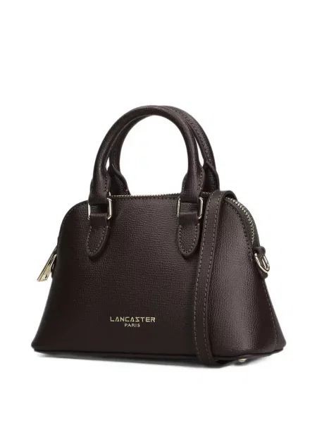 Geantă shopper Lancaster din piele maro