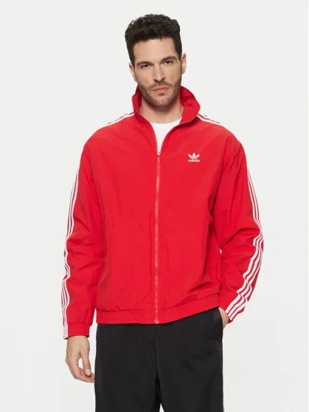 Adidas Суитшърт adicolor Firebird червен