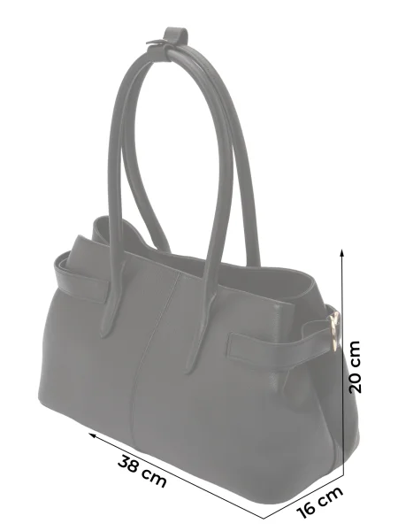 PATRIZIA PEPE Torba za čez ramo črna