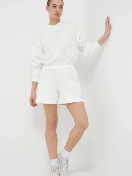 Bluza z kapturem Reebok Classic z kapturem biała