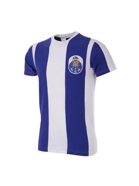 Koszulka dla dorosłych FC Porto Retro Azul-Branco biała