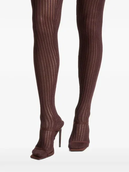 Pantaloni Manière De Voir tricotate maro