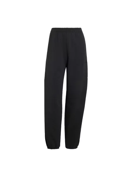ADIDAS SPORTSWEAR Pantaloni sport ADIDAS KIT SMALL LOGO LOOSE CUFFED' negru