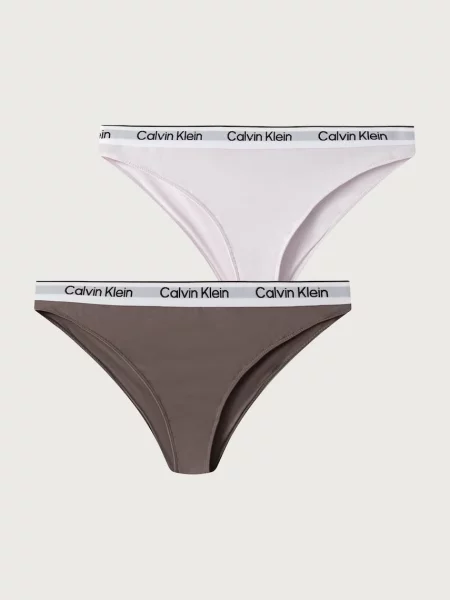 Calvin Klein Underwear nohavičky detské s elastanom fialová