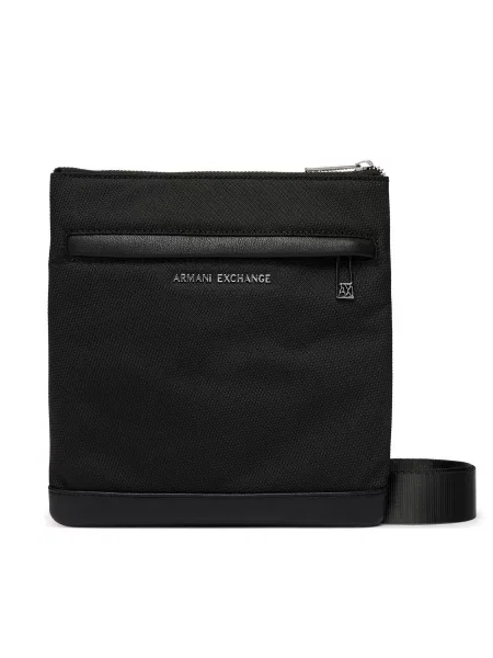 Armani Exchange Плоска сумка чорний