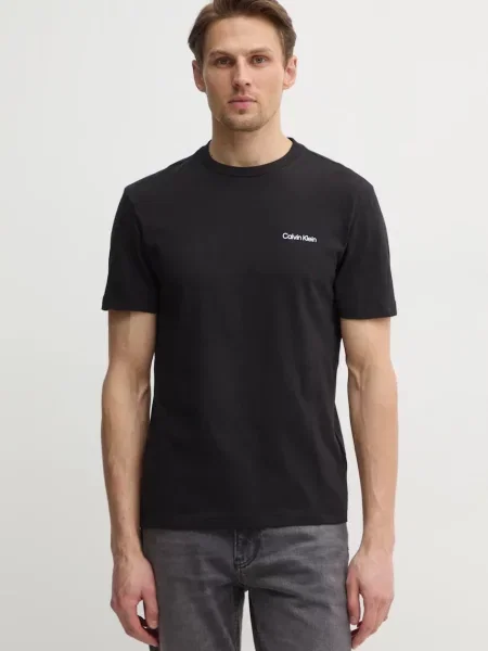 Tričko Calvin Klein s potiskem černá