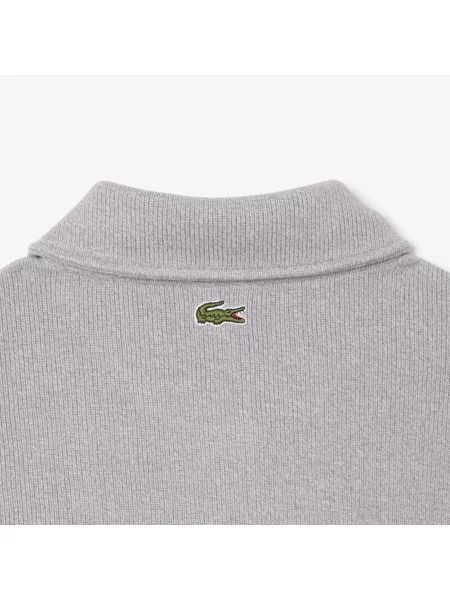 Поло Lacoste серое