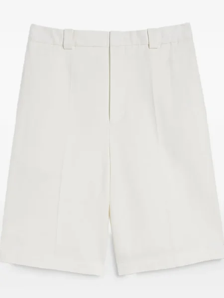 Pantaloni scurți Jil Sander alb