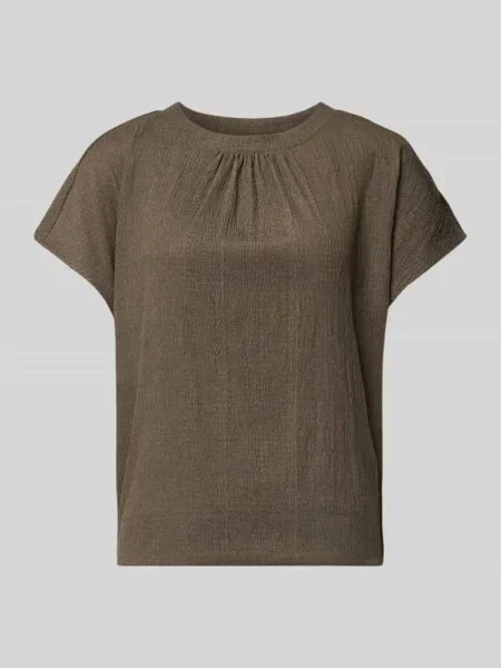 Męski t-shirt o kroju regular fit z fakturowanym wzorem model Salti' Opus