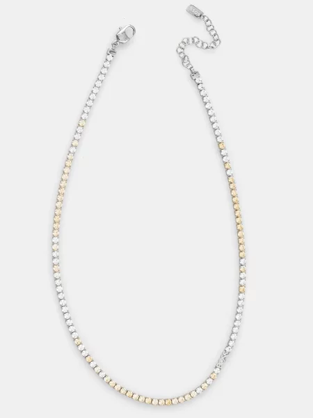 Ogrlica BOSS srebrna