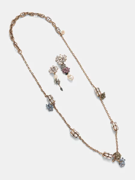 Weekend Max Mara Set colier și cercei auriu