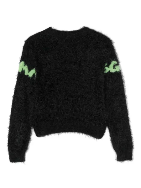 Sweter dziecięcy Msgm czarny