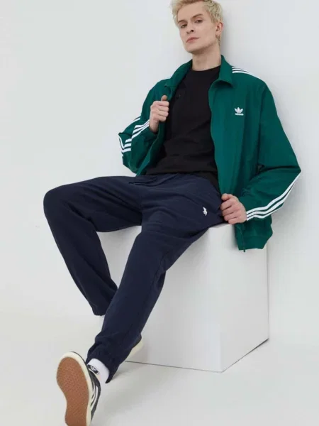 Trčanje jakna Adidas Originals zelena