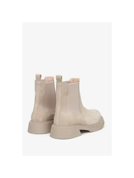 Ботинки челси Estro бежевые
