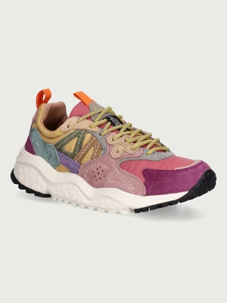 Pantofi Flower Mountain cu model floral cu platformă