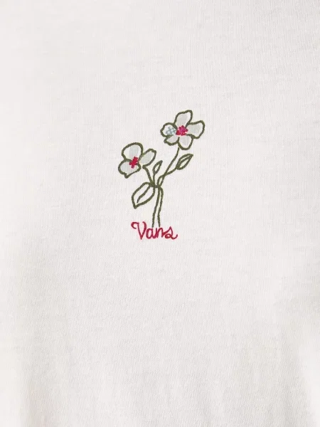 Vans уголемена тениска дамска от Hand Drawn Floral бежово