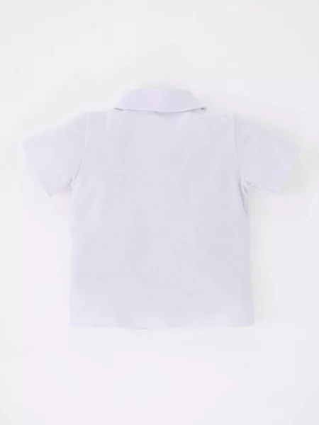 Tricou copii Defacto alb