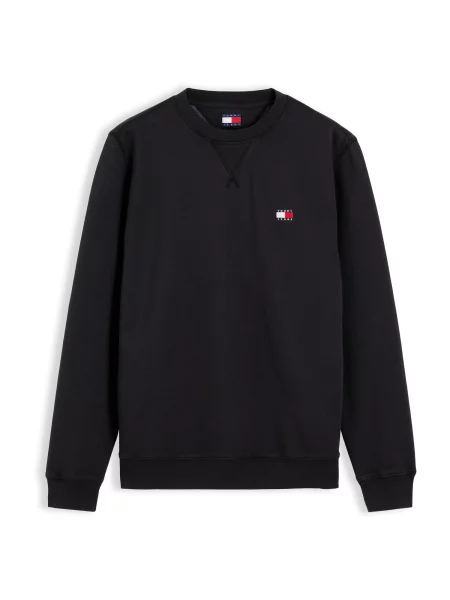 Palton Tommy Jeans negru