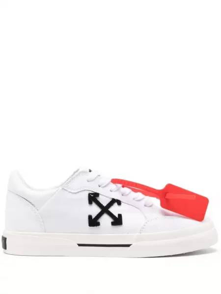 Sneakers Off-White Vulc Low White Black EUR 36 alb