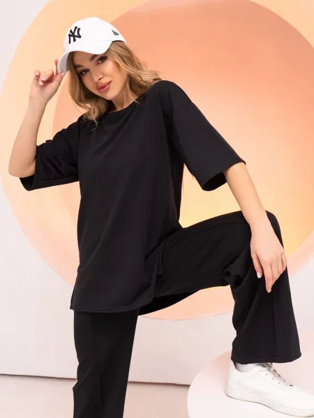 ISSA Plus Спортивний костюм без підкладки чорний