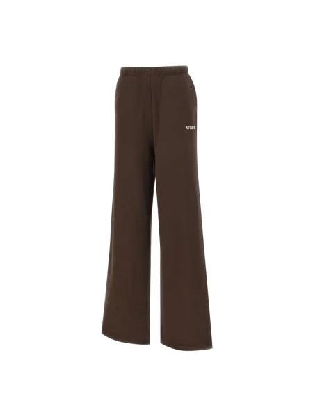 Spodnie dresowe Rotate Birger Christensen brązowe