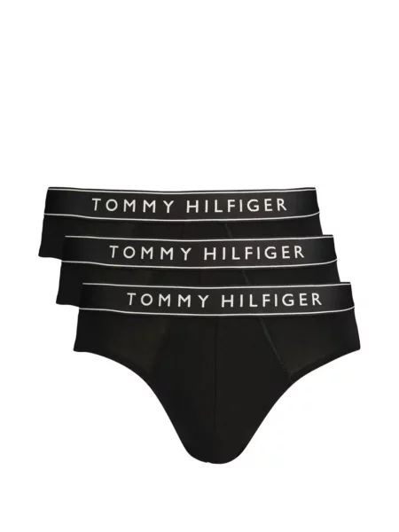 Chiloți multipac Tommy Hilfiger cu autograf negru