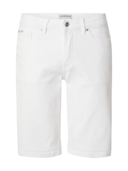 Lindbergh Pantaloni scurți de blugi alb
