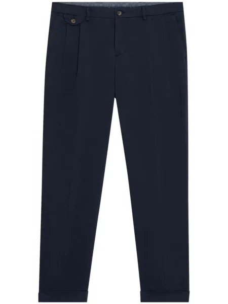 Zúžené kalhoty Brooks Brothers modré