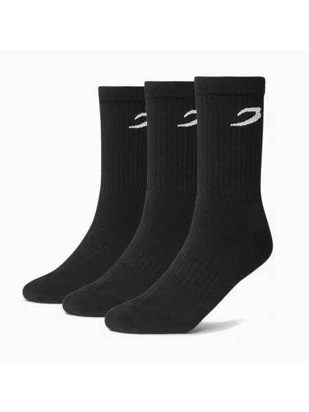 Șosete pentru bărbați BOXRAW Crew 3 pairs black negru