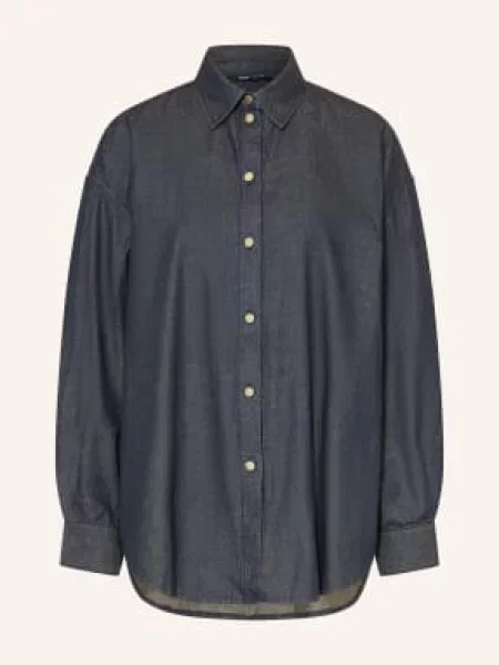 Armani Exchange Bluzka Jeansowa blau niebieska