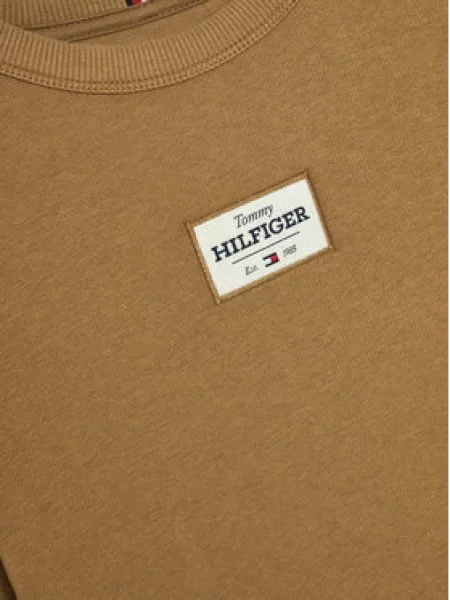 Mikina Tommy Hilfiger hnědá