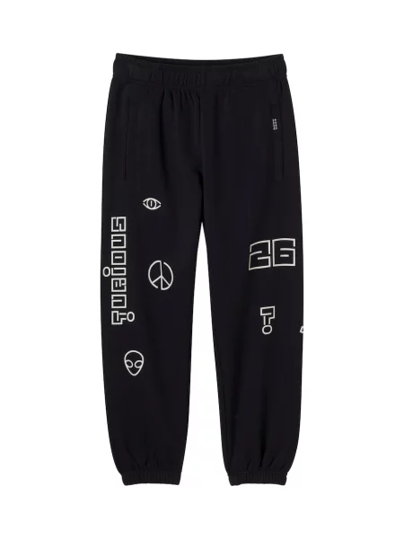 Gyerek fleece melegítő felső Molo fekete