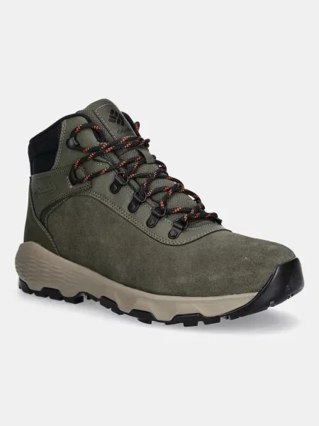 Columbia pantofi de piele intoarsa NEWTON WANDER verde