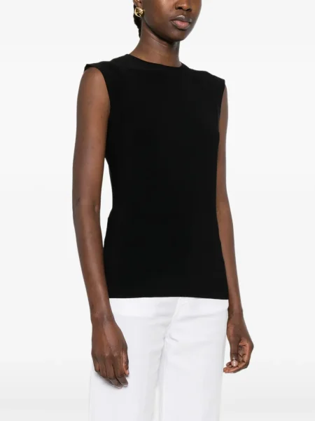 Top Norma Kamali negru