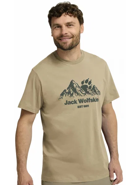 Футболка Jack Wolfskin бежевий