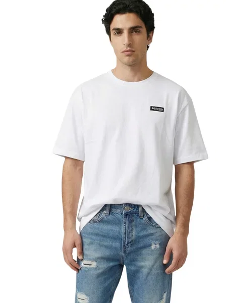 Majica Columbia bela