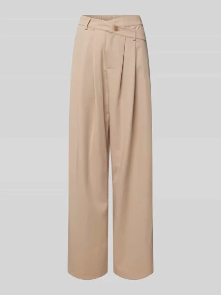 Spodnie materiałowe ‘Svea’ — LeGer Studio Kollektion Leger By Lena Gercke beżowe