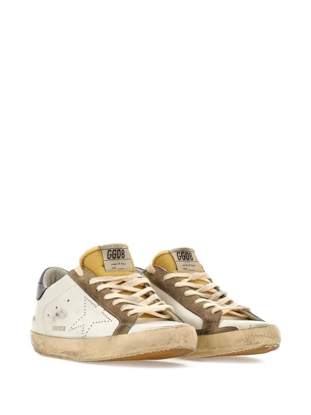 Кожени маратонки Golden Goose златисто