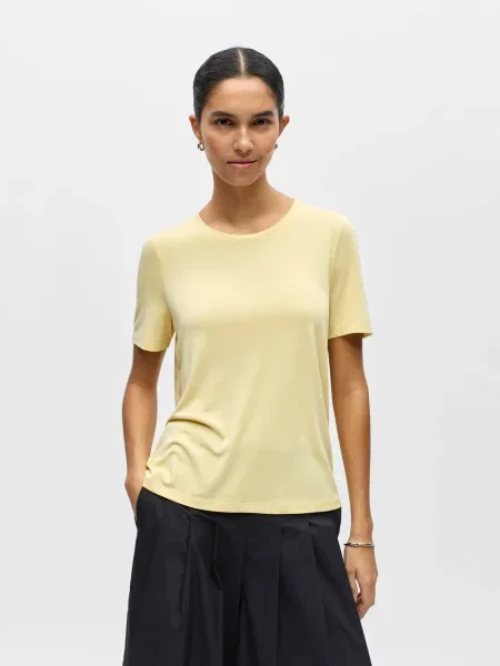 OBJECT Tricou OBJANNIE deschis galben