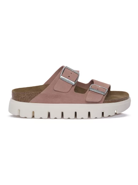 Chunky šľapky Birkenstock béžová